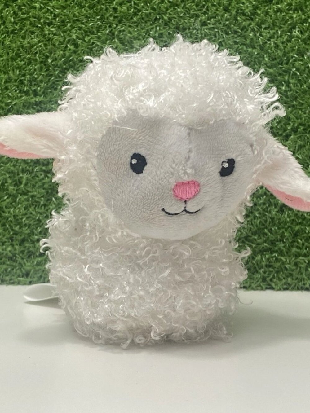 Hallmark Zip-Along Sheep Interactive Vibration Moving Stuffed Animal Toy Doll